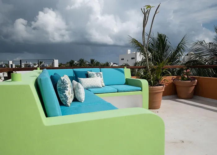 Casa Mulder - Steps To Private Pool Ocean-view Roof Puerto Morelos